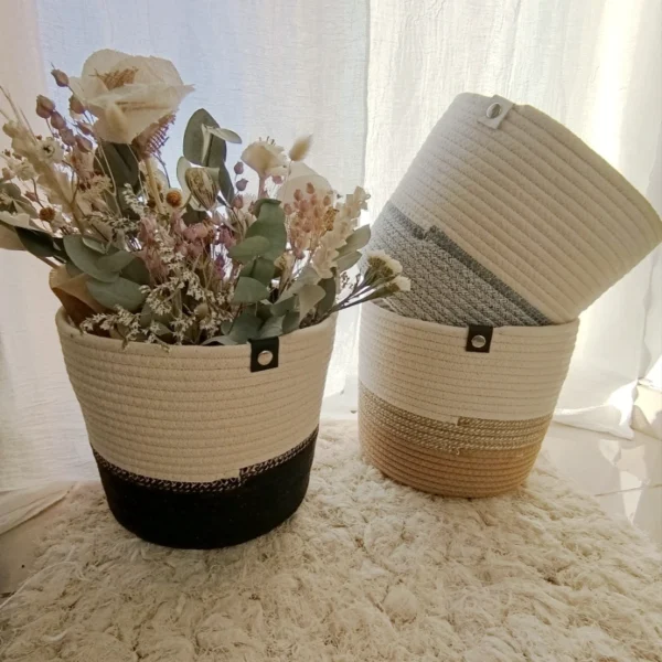Cesto Porta Maceta 20 x 20 cm