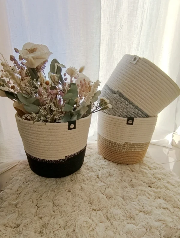 Cesto Porta Maceta 20 x 20 cm