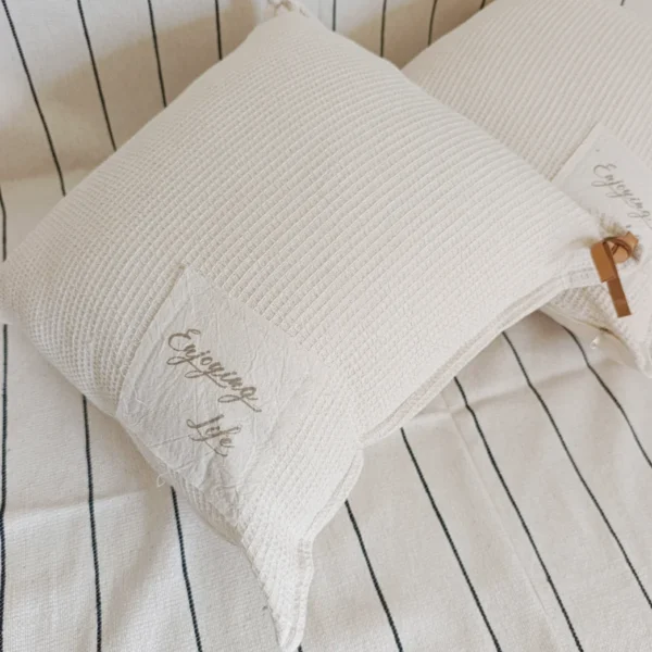 Almohadón Nido de abeja 50x40 cm