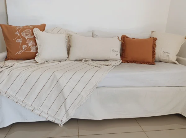 Manta Rustica - Cubre Sillón Algodón 200x160