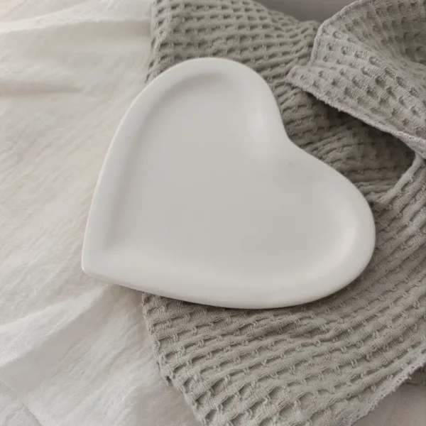 Platito Corazón Cerámica