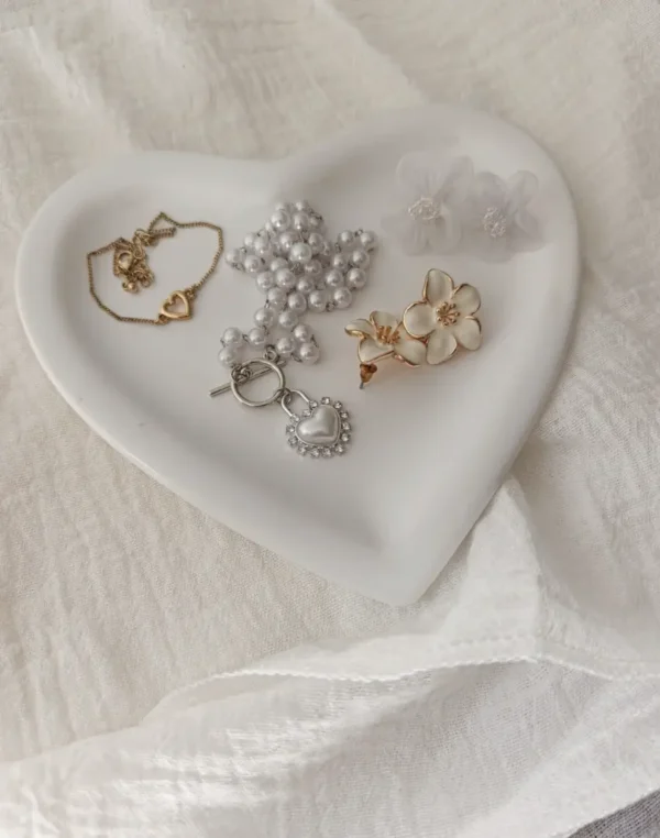 Platito Corazón Cerámica