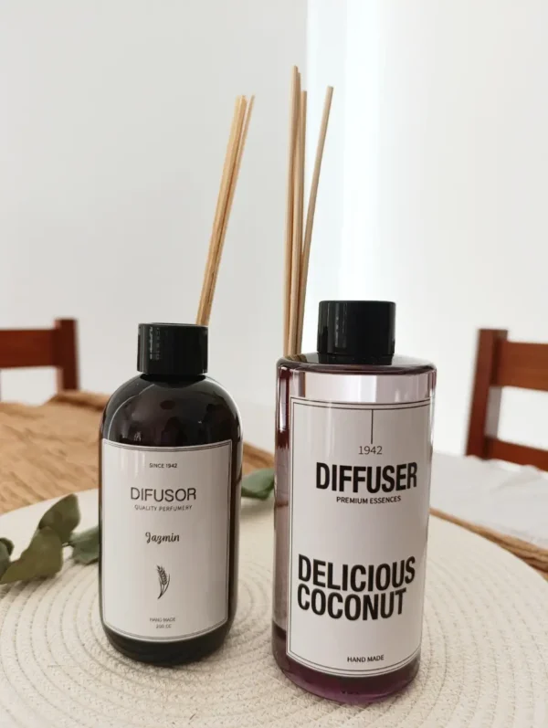 Difusor Premium Aroma Coconut 300cc con varillas