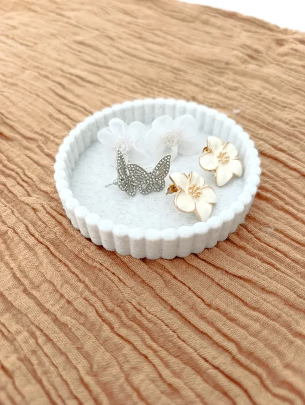 Bandeja Redonda Marmolada Decorativa