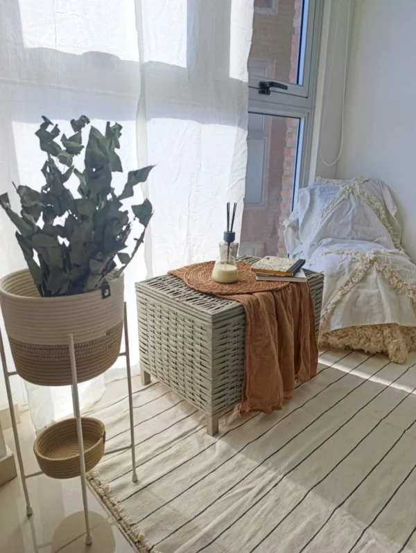 Manta Rustica - Cubre Sillón Algodón 200x160