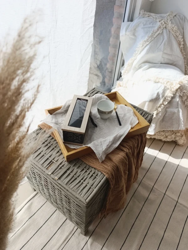 Manta Rustica - Cubre Sillón Algodón 200x160