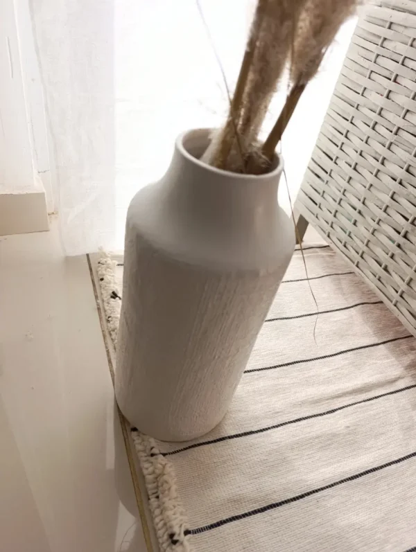 Jarron Florero 18×26 blanco