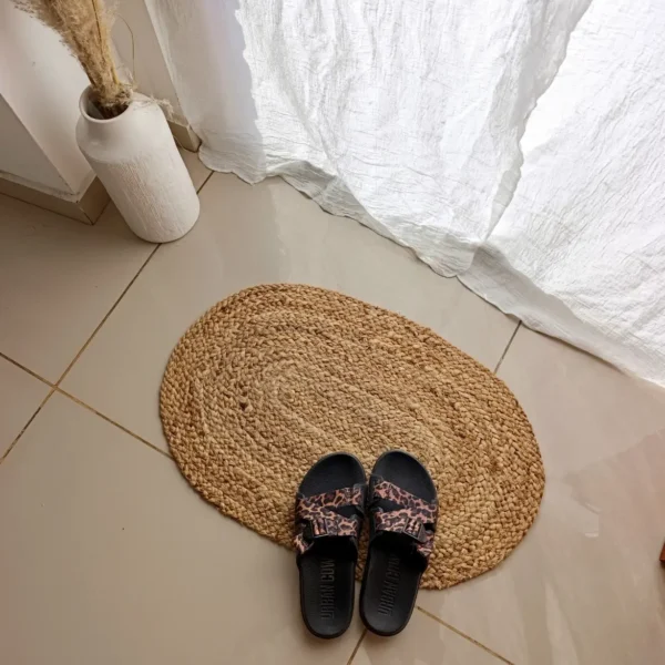 Alfombra Yute Ovalada