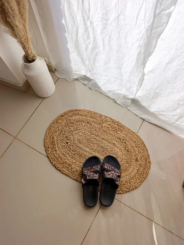 Alfombra Yute Ovalada