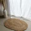 Alfombre Yute Ovalada