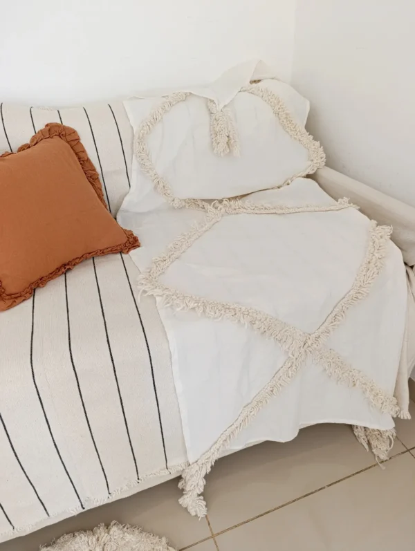 Pie de Cama Algodón 200x70