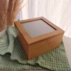 Caja de Te madera 4 divisiones