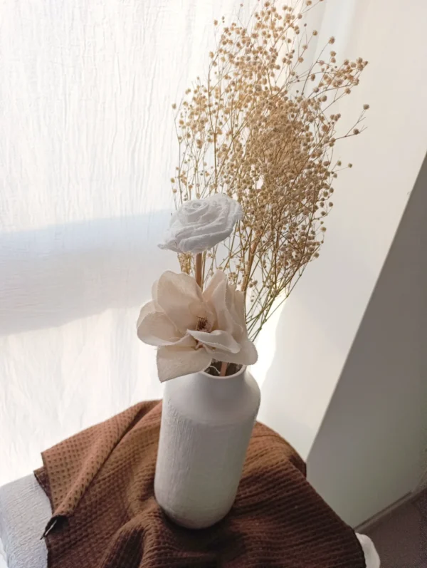 Jarron Florero 18×26 blanco