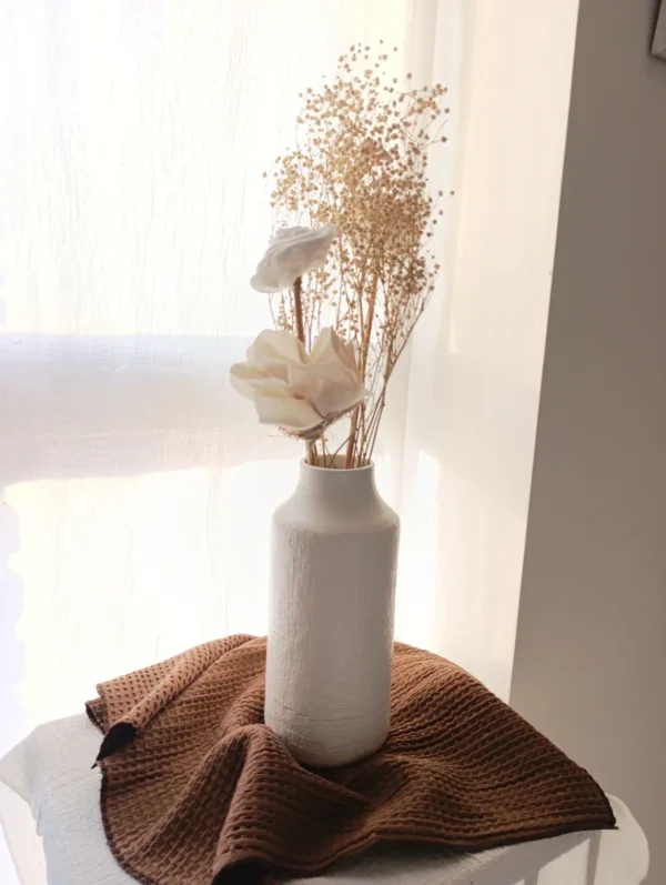 Jarron Florero 18×26 blanco