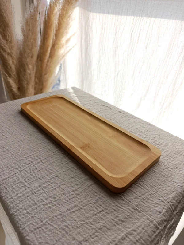 Tabla / Bandeja Bambú grande 16x45