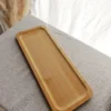 Tabla / Bandeja Bambú grande 16x45