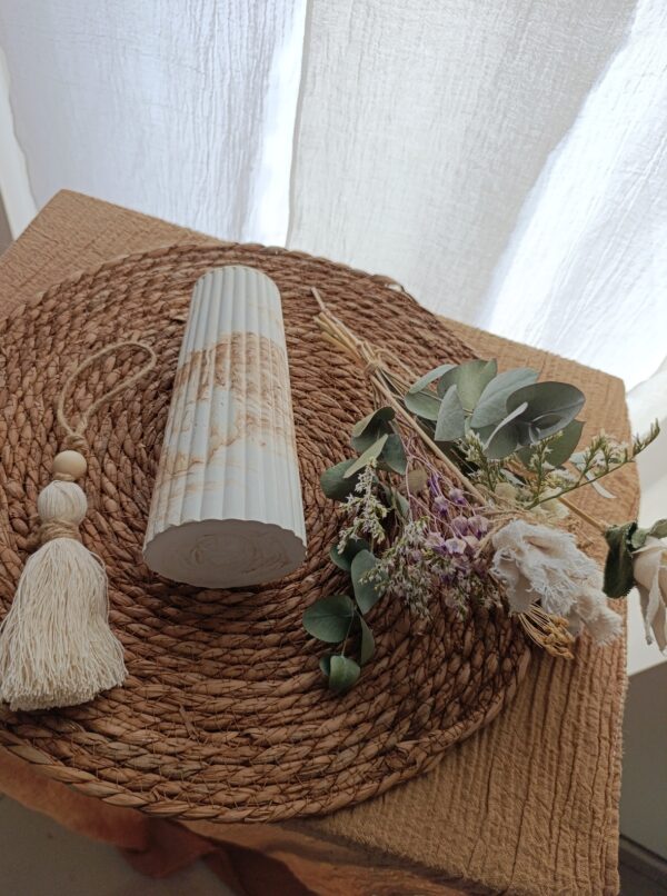 Combo Florero + Ramo + Borla