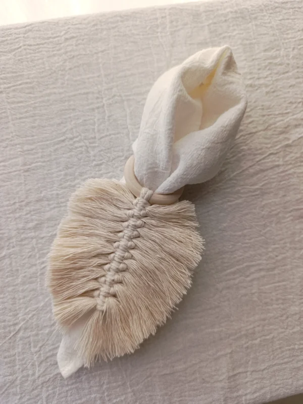 Porta Servilleta Hoja pack x 6unid