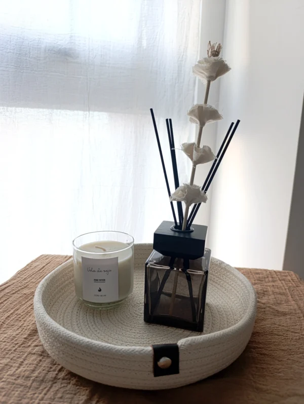 Flor de tela Mediana