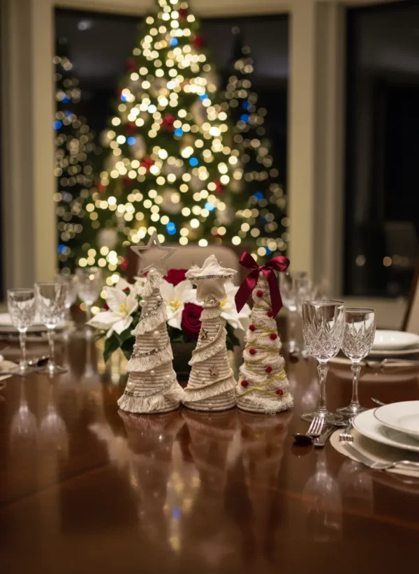 Set x 3 Pinos Navideños