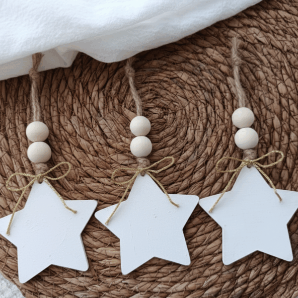 Set Adorno Corazones y Estrellas x3