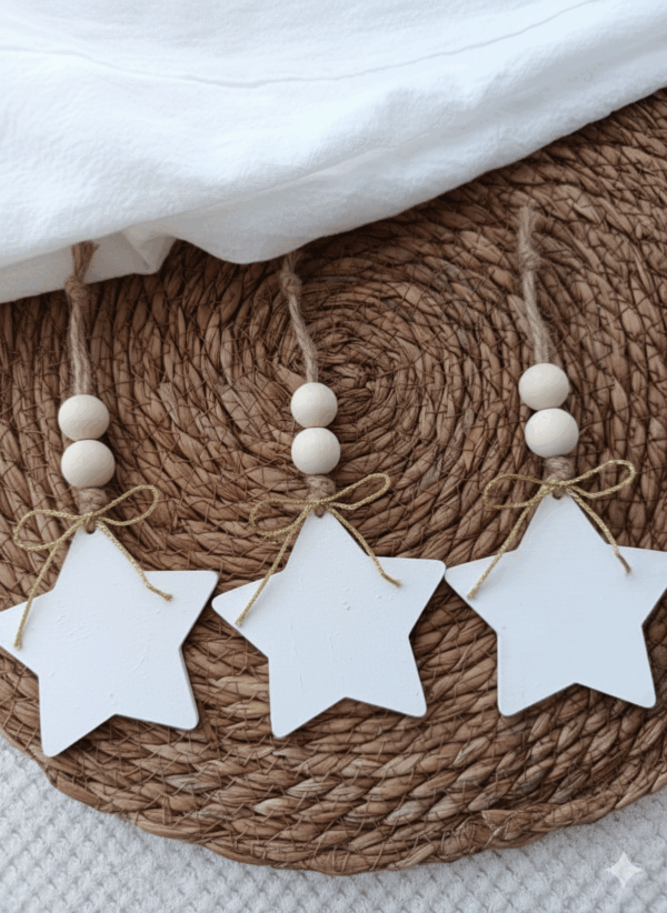 Set Adorno Corazones y Estrellas x3