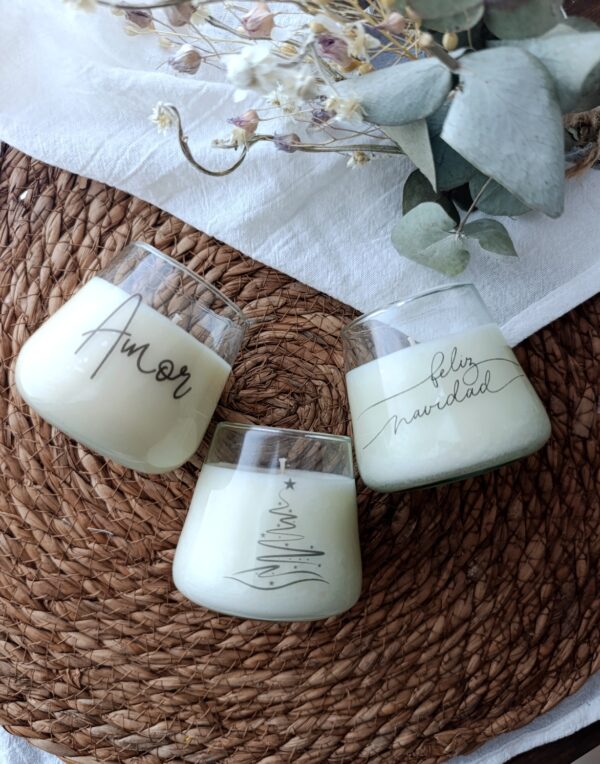 Velas Volcan mini navideñas