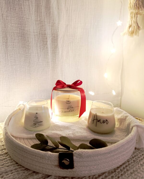 Velas Volcan mini navideñas