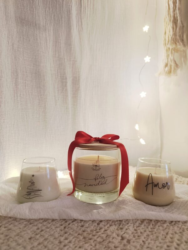 Velas Volcan mini navideñas