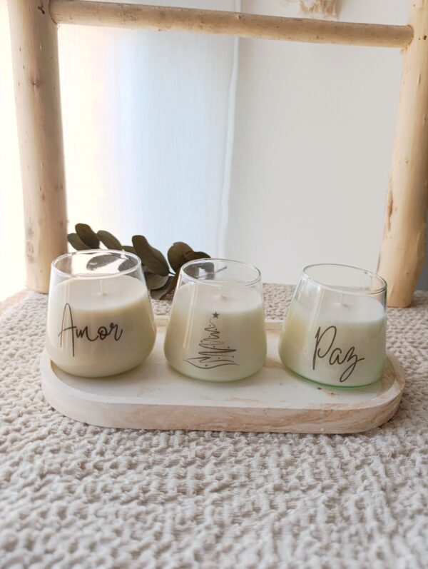 Velas Volcan mini navideñas