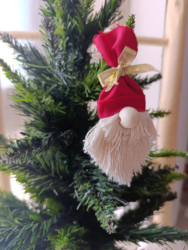 Adorno navideño Papa Noel x 3